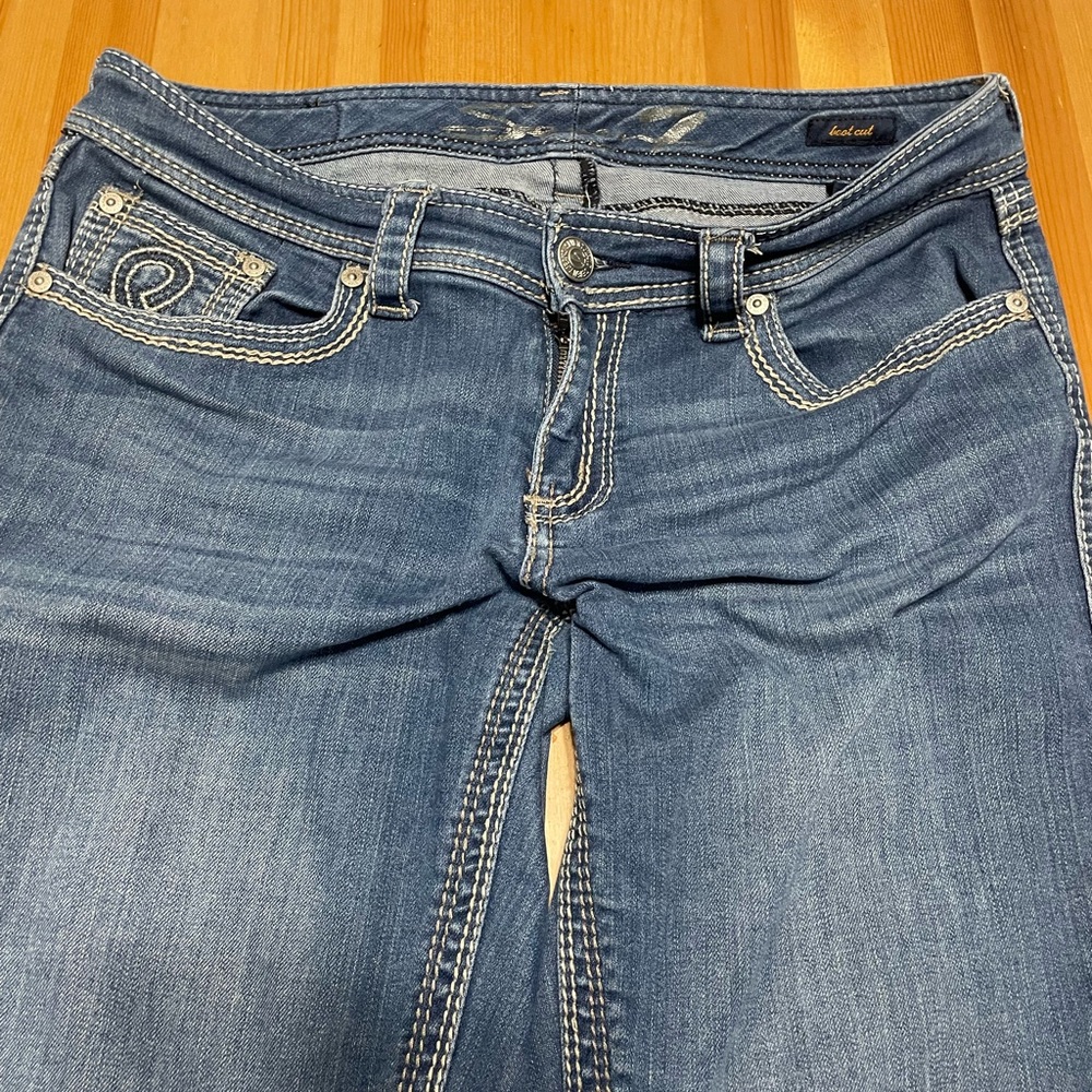 Seven7 Classic Blue Denim Jeans boot cut